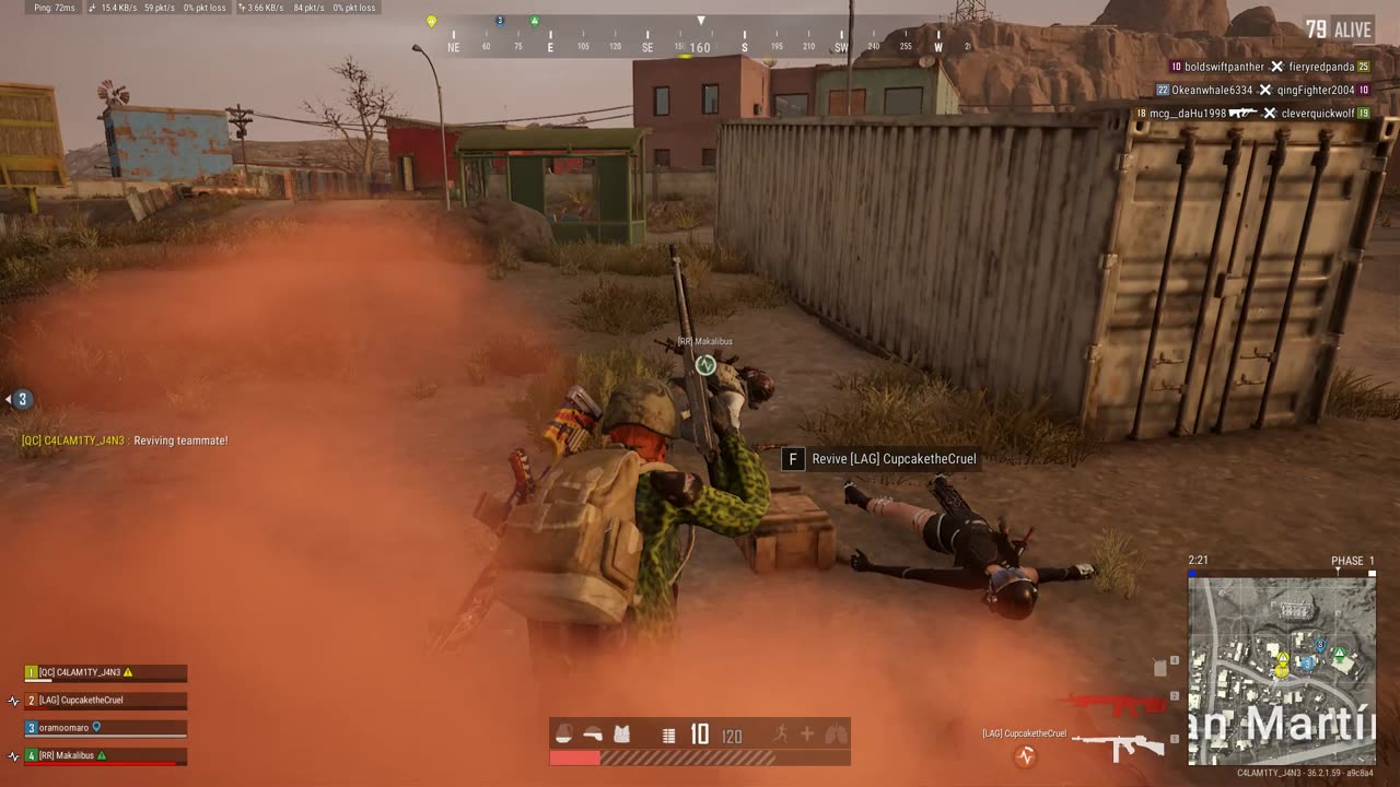 She was right... "What a clusterfuck!" - PubG