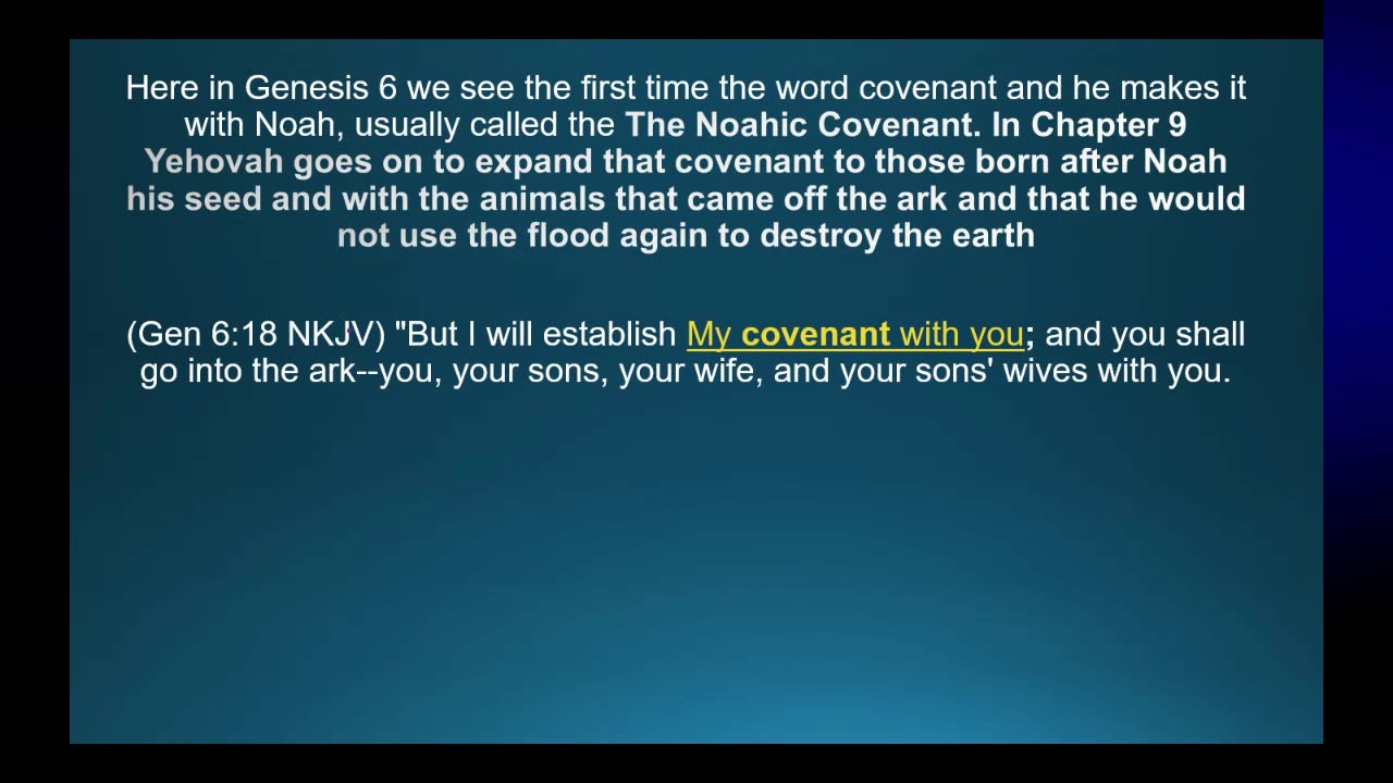 Genesis Chapter 7: The Flood Part 2