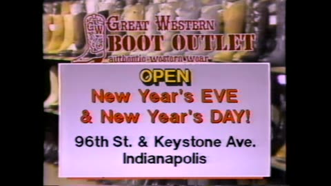 December 26, 1988 - Great Western Boot Outlet in Indianapolis