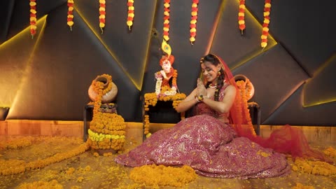 Krishna🌸 JANMASTAMI SPECIAL VIDEO #janmashtami #dance