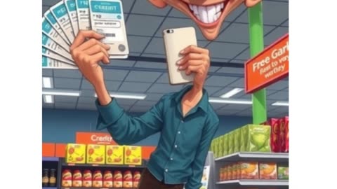 Self-Checkout: No Judgment, Just Dad Jokes! 😂🛒 #DadJoke #Relatable #GroceryShopping