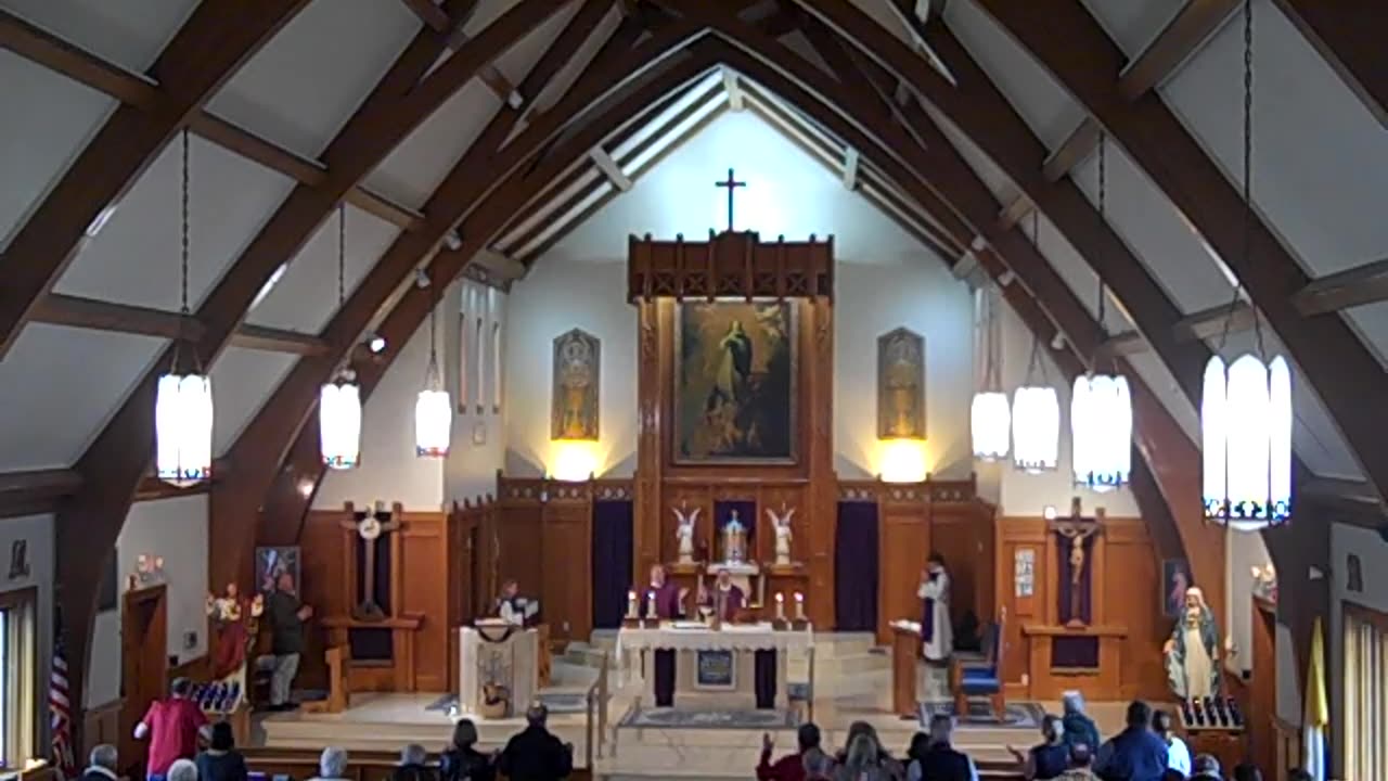 Mass 10 AM Choir 040625AD 5th Sun Lent