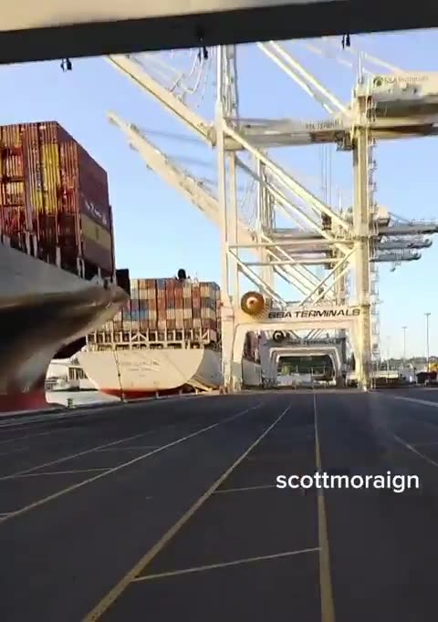 The ports are full. Don’t believe the propaganda put out by paid liberal trolls
