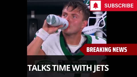 Zach Wilson Talks Time With Jets