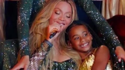 Blue Ivy Mirrors Beyoncé in Pink Glam!