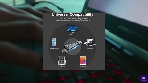SSK 1TB USB Drive,External SSD Fast 550MB/s 2-in-1 Dual-Drive Type C+ A USB3.2 G
