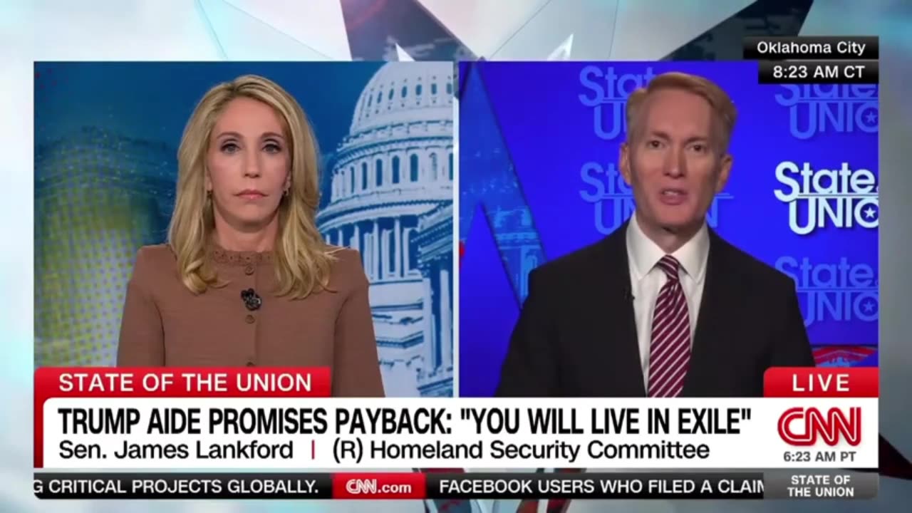 (R) Sen Lankford: Democrat Party Is Not A Domestic Extremist Org