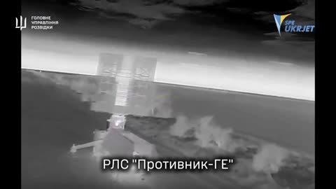 Long Range Attack Drones Destroy Russian Radars and Missile Launchers in Crimea Overnight