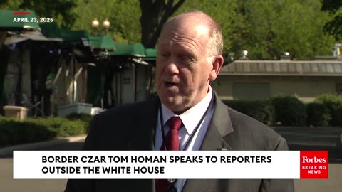 BREAKING NEWS: Tom Homan Says Kilmar Abrego Garcia Is 'Home' In El Salvador, Won't Return To U.S.