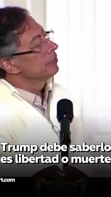 "Libertad o muerte": Petro lanza una advertencia a Trump