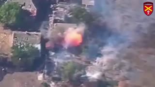 Relentless Drones and Artillery Set Fire to Russian Fortifications and More