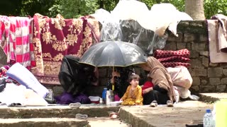 Evicted Afghan refugees huddle in Pakistan park, dreading return