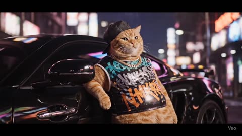 "This cat is living the Fast & Furious life! 🐱💨🏎️"