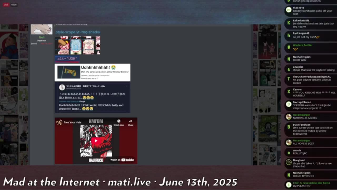 Daddy Jim simps for VTuber lolis Shondo, Kirsche, and Pippa - IT'S OVER