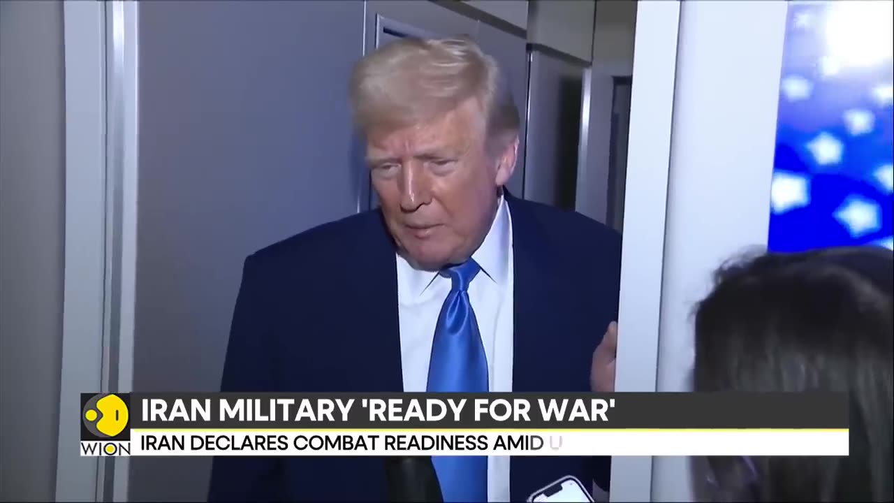 "Iran Declares Combat Readiness as US Military Presence Grows"