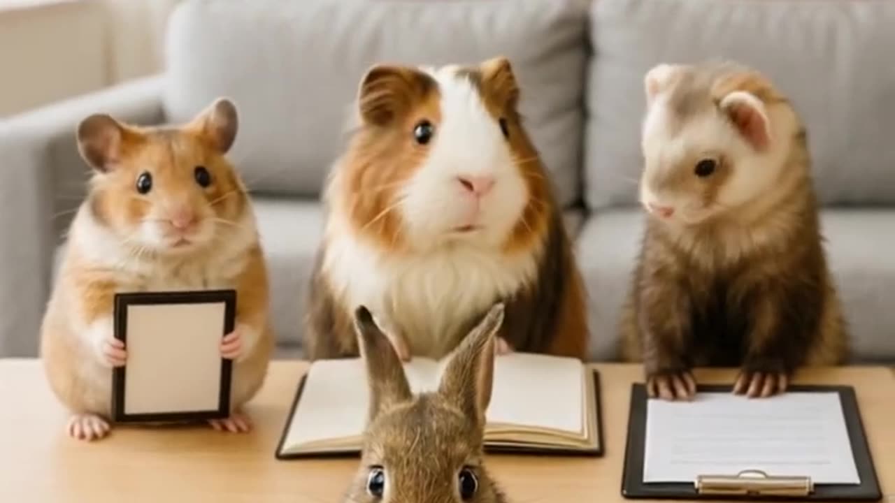POV- Your First Job Interview... as a Pet! 🐰😬
