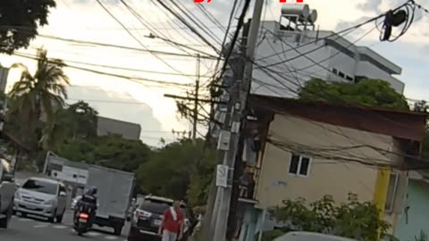 "Side Street" Edison Street in Makati City, Philippines