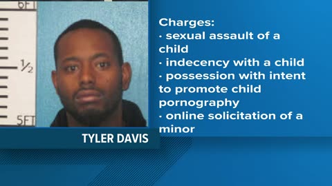 Beaumont black man facing child sex assault charges in Hardin Jefferson County 720p