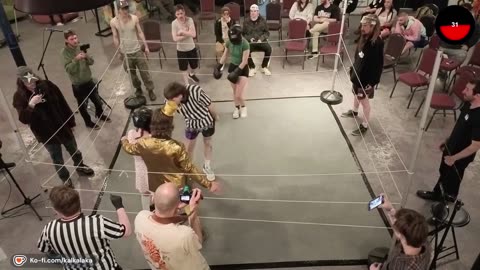 Nazareth VS Chairy boxing fight | Stream Stars: Knocked Offline - Night 2