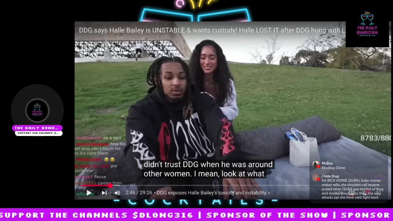 Cassie Friend Lied On Diddy, Halle Bailey Names DDG Sidechicks & Lala Baptise Repsonds