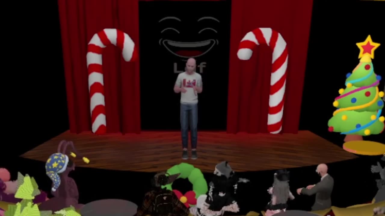 Christmas Comedy Show (VR stand-up comedy)