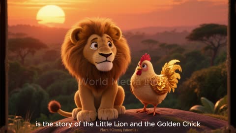 The Lion and the golden chick