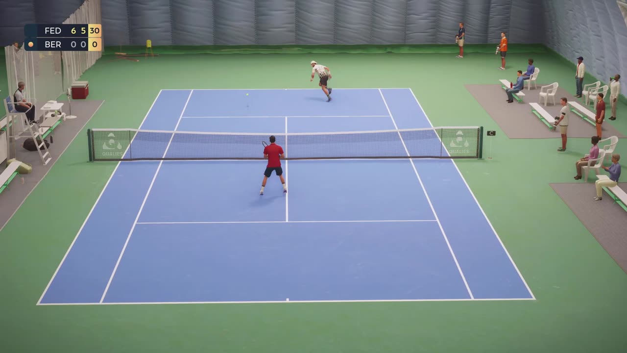 Tennis Elbow 4 Gameplay Federer vs Nadal PS5