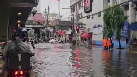 Flooded areas in Metro Manila Philippines ATM!