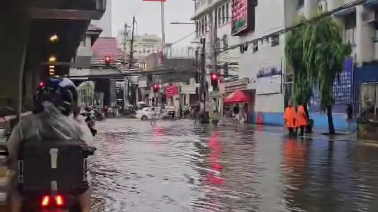 Flooded areas in Metro Manila Philippines ATM!