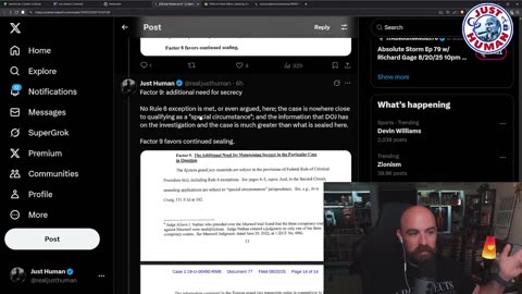 Just Human #334: Judge Denies DOJ Bid to Unseal Epstein Grand Jury, Clinton Foundation Investigation Timeline Revealed