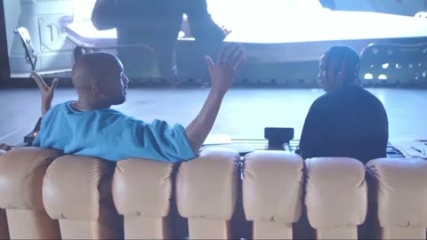 😂🎥 Kanye & Travis Scott: Doing Anything BUT Watching the Movie! | FunFM