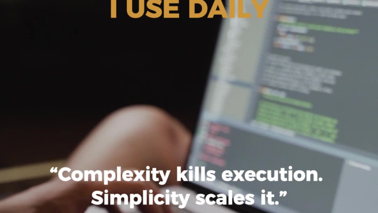 The Simplest System I Use Daily