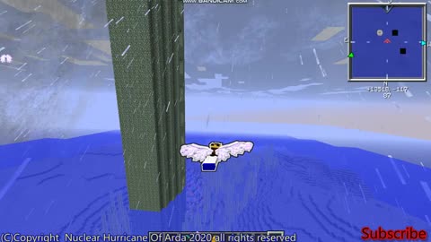 Minecraft how to survive this situation if your using weather and tornados