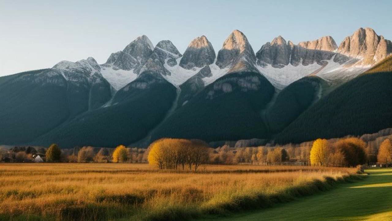 Peaceful countryside
