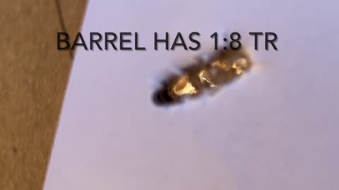 223 Wylde Key Hole Bullet