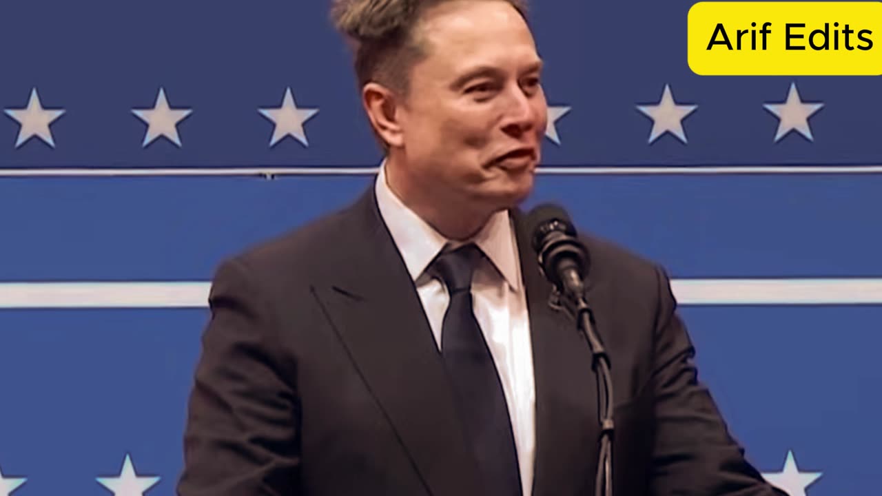 Elon Musk delivers speech after Trump Inauguration