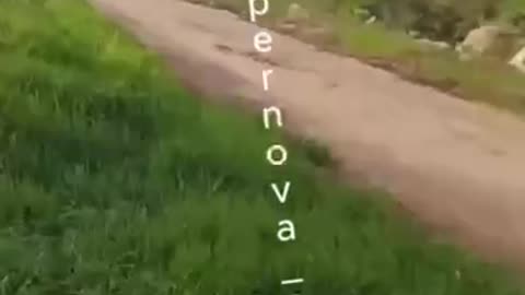 💥👀 Ammunition is flying out of a burning warehouse at a military base in Perevalne, Crimea.