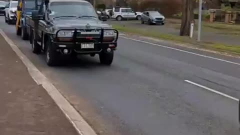 Farmer Wade live at Ballarat for a rally against the Fire Tax - 15/6/2025