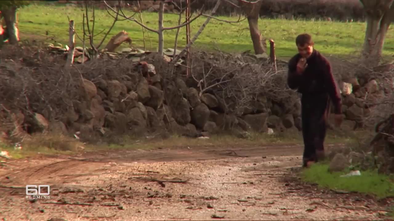 Remote village where people walk on all fours