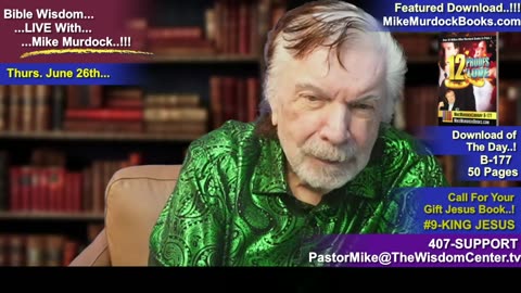 Re-Air: Bible Wisdom LIVE With Mike Murdock..!!!