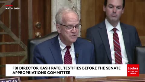 'I Hope That You Would Agree': Moran Questions FBI Director Kash Patel About Moving Agents Out Of DC