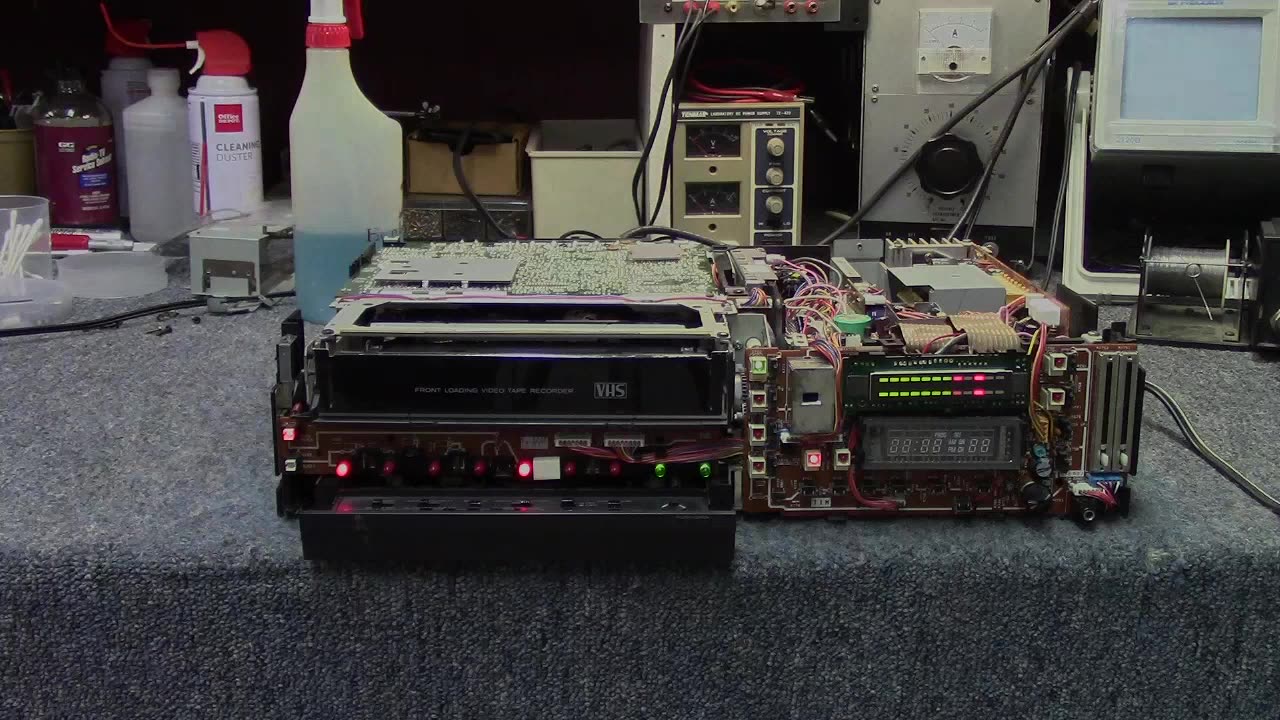 Hitachi VT-870A Video Recorder - eval & testing