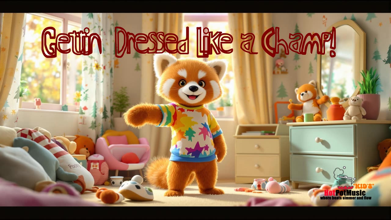 Gettin’ Dressed Like a Champ! (Kids) - HotPotMusic