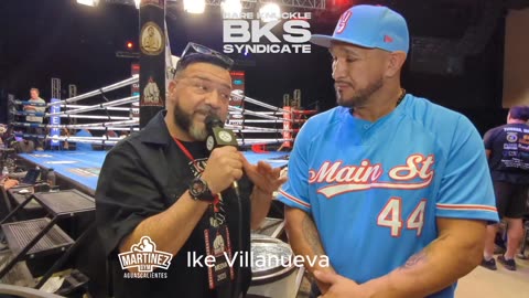 Ike “The Hurricane” Villanueva locked in before his Bridgerweight bare knuckle fight at BKB48