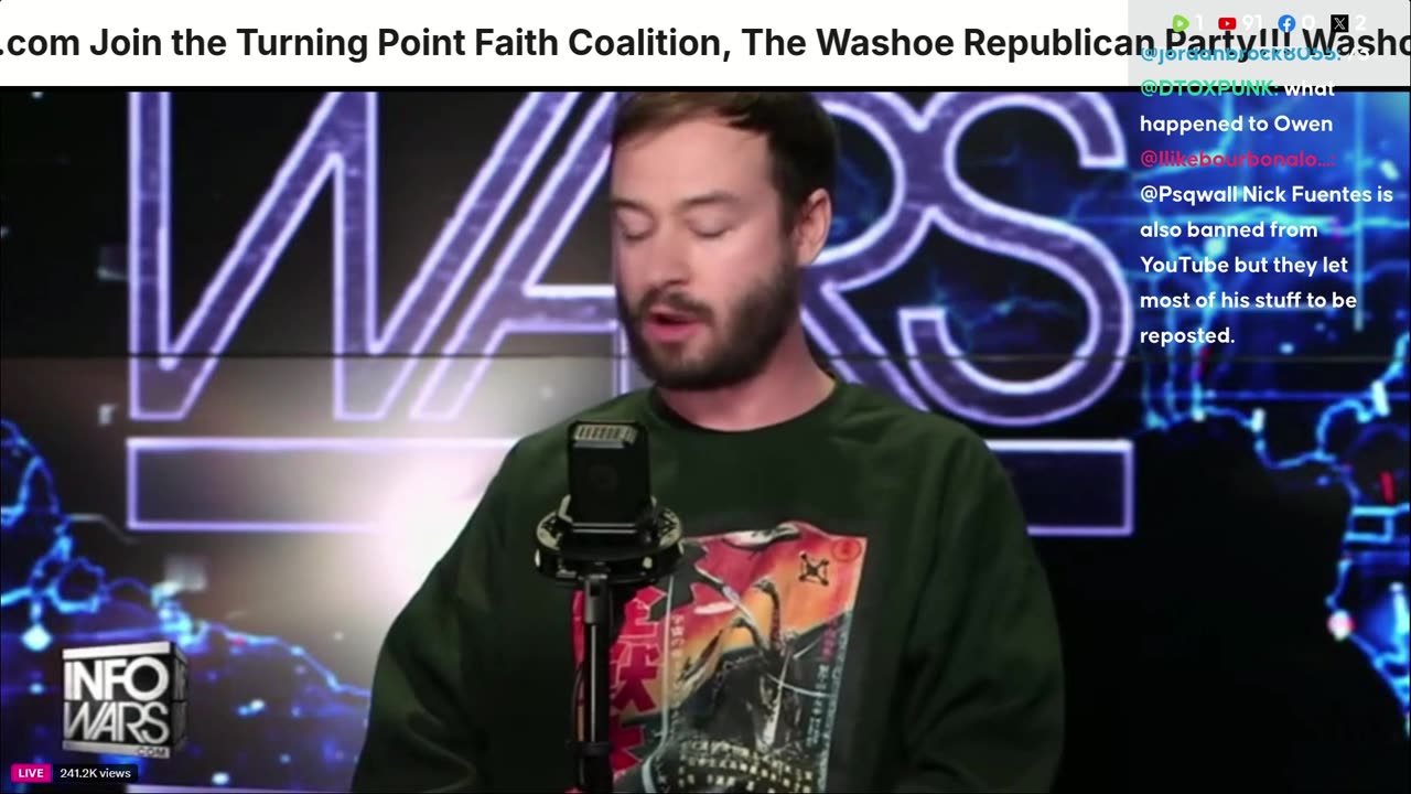 Alex Jones, Info Wars, 01/07/2026