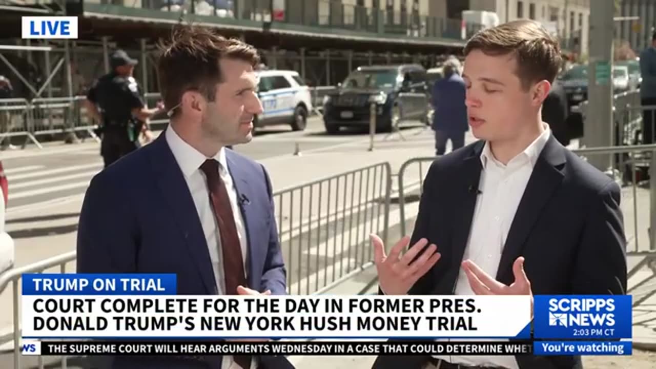 Trump Hush Money Criminal Trial _ Day 6