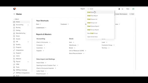 SigzenERP - Your Personalized Guide to Effortless Email Account in ERPNext
