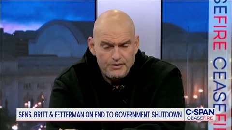 John Fetterman Admits Democrats Shut Government Down Because They Were "Afraid" of Radical Base