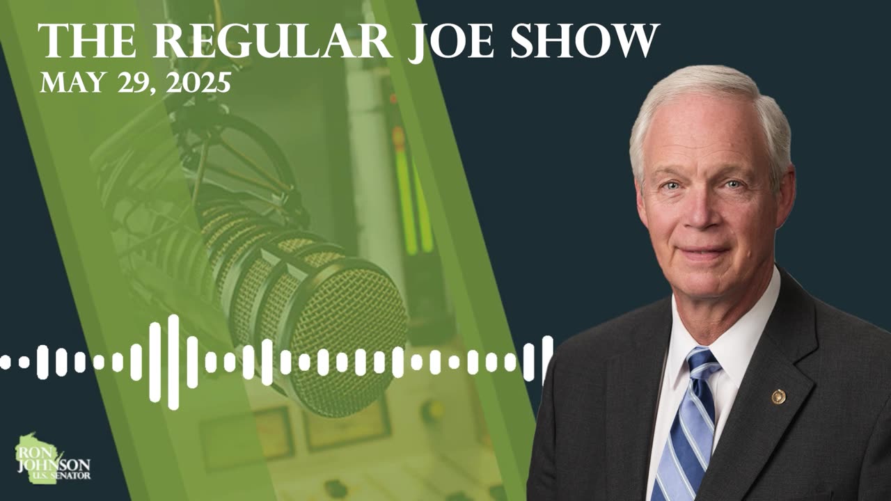Sen Johnson on The Regular Joe Show 5.29.25