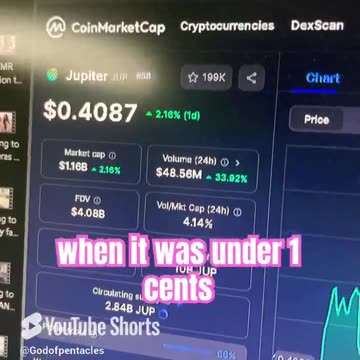jupiter jup crypto news today! #fyp